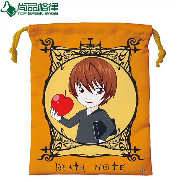 Promotion Gift Pouch with Logo Satin Drawstring Bags (TP-dB088)