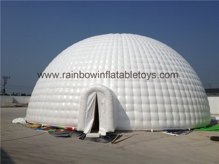 RB41020（16x16m） Inflatable Customized Size Dome Tent For Sale