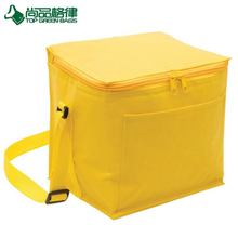 Small Nylon Cooler Bag Custom 6 Can Ice Pack Cooler Bag with Front Pock(TP-CB481)
