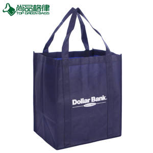 Reusable Shopping Tote Vegetable Bags Non Woven Hand Bag (TP-SP602)