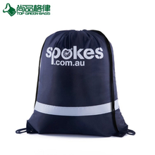 Custom polyester Reflective sling Sportpack drawstring backpack bag (TP-DB331)