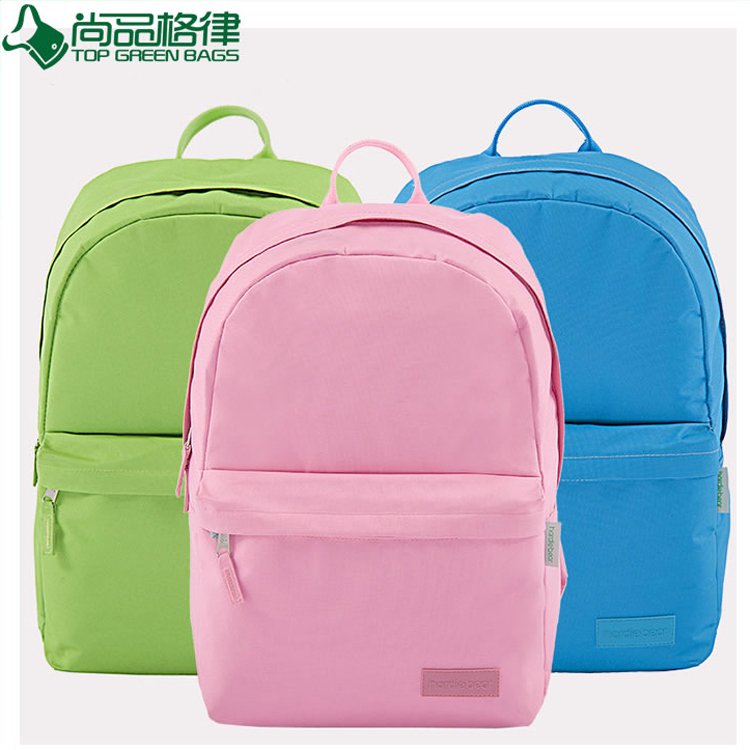 Fashion pink sling backpack bag custom logo ladies backpack (TP-BP256)