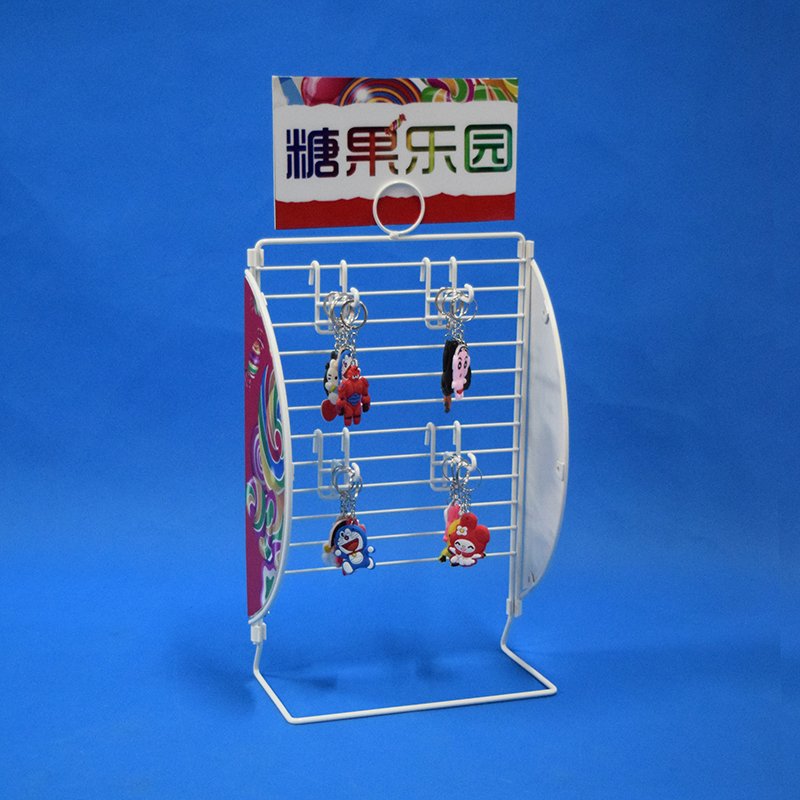 iron wire counter single side rack(PHD8001)