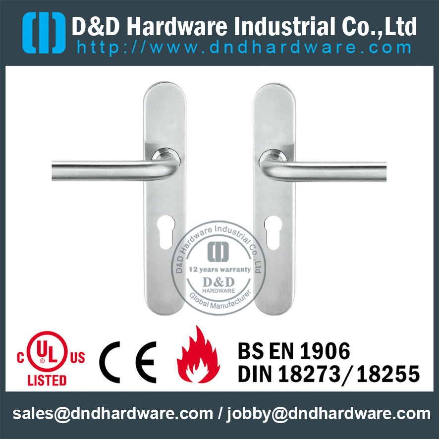 不锈钢面板门锁 - DDTP008
