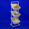 Retail Store Merchandise Exposition Storage Basket Stand Display(PHY530)