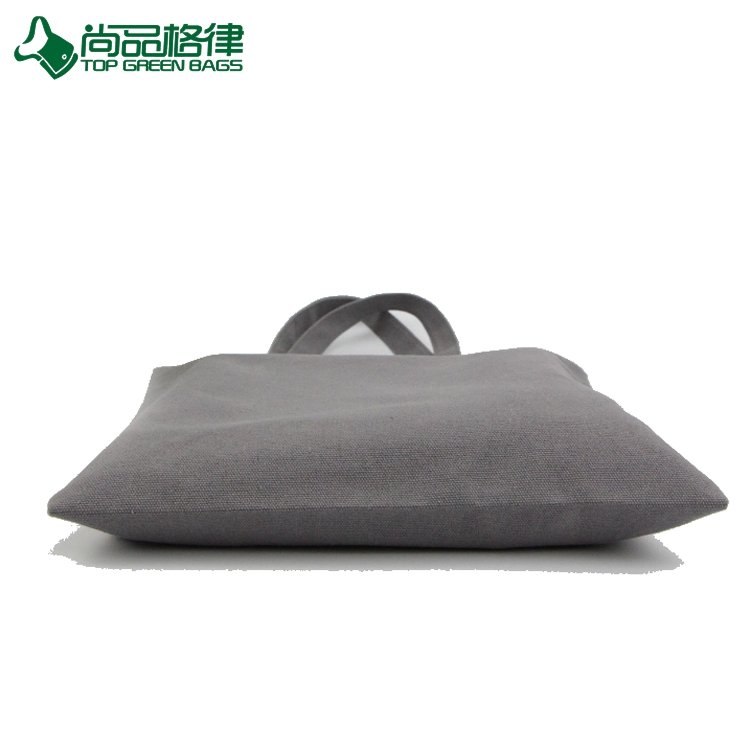 Heavy duty cotton canvas shopping toe bag for wholesale (TP-SP635)