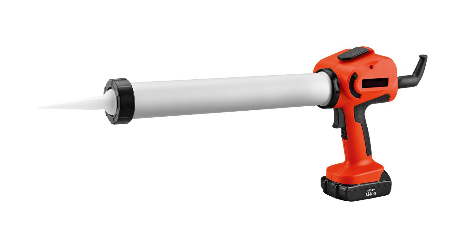 18Volt Power Caulk and Adhesive Gun with 2pcs Lithium Batteries(BC