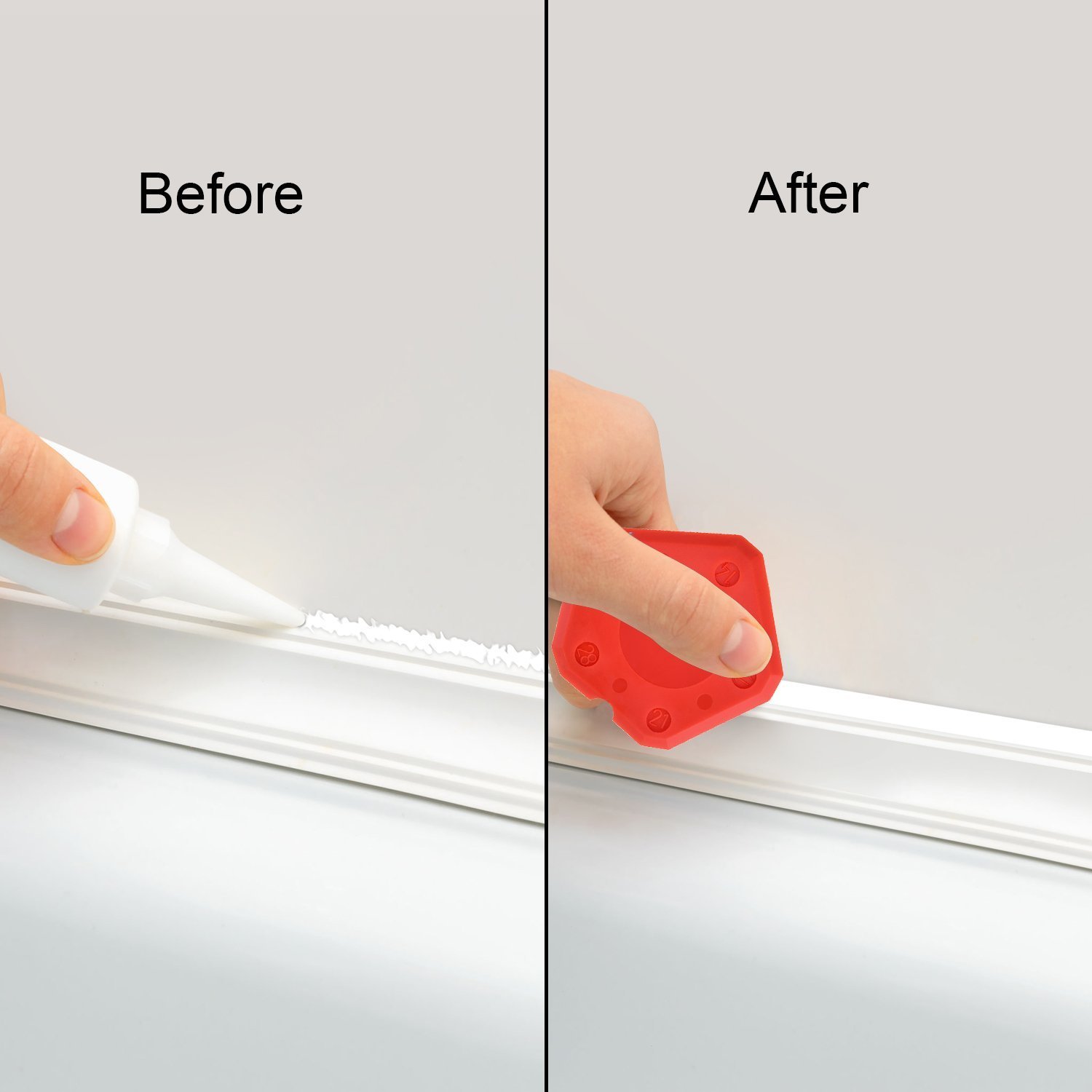 12 Pieces Caulking Tool Kit Silicone Sealant Finishing Tool Grout