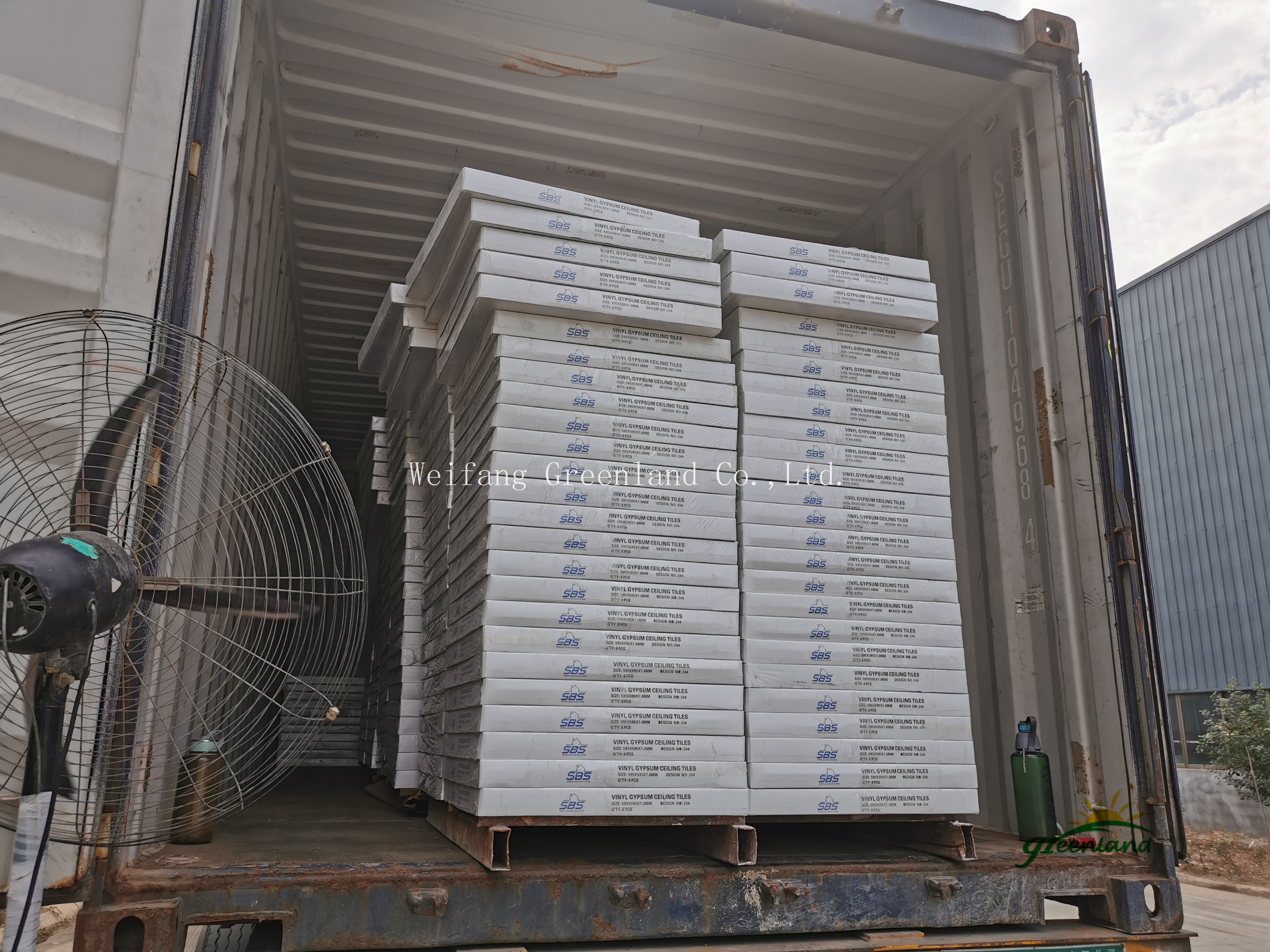PVC Laminated Gyspum Tile Suspended Ceiling SERIES