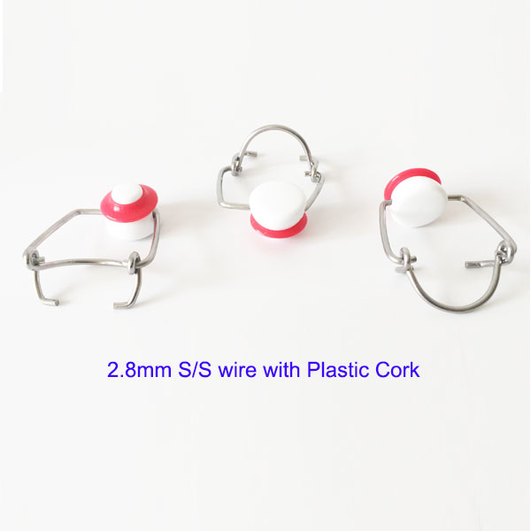 S/S Swing Top with Plastic Cork
