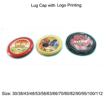 Metal Caps with Logo Printing