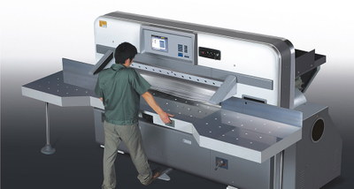 Máquina de guilhotina de papel profissional