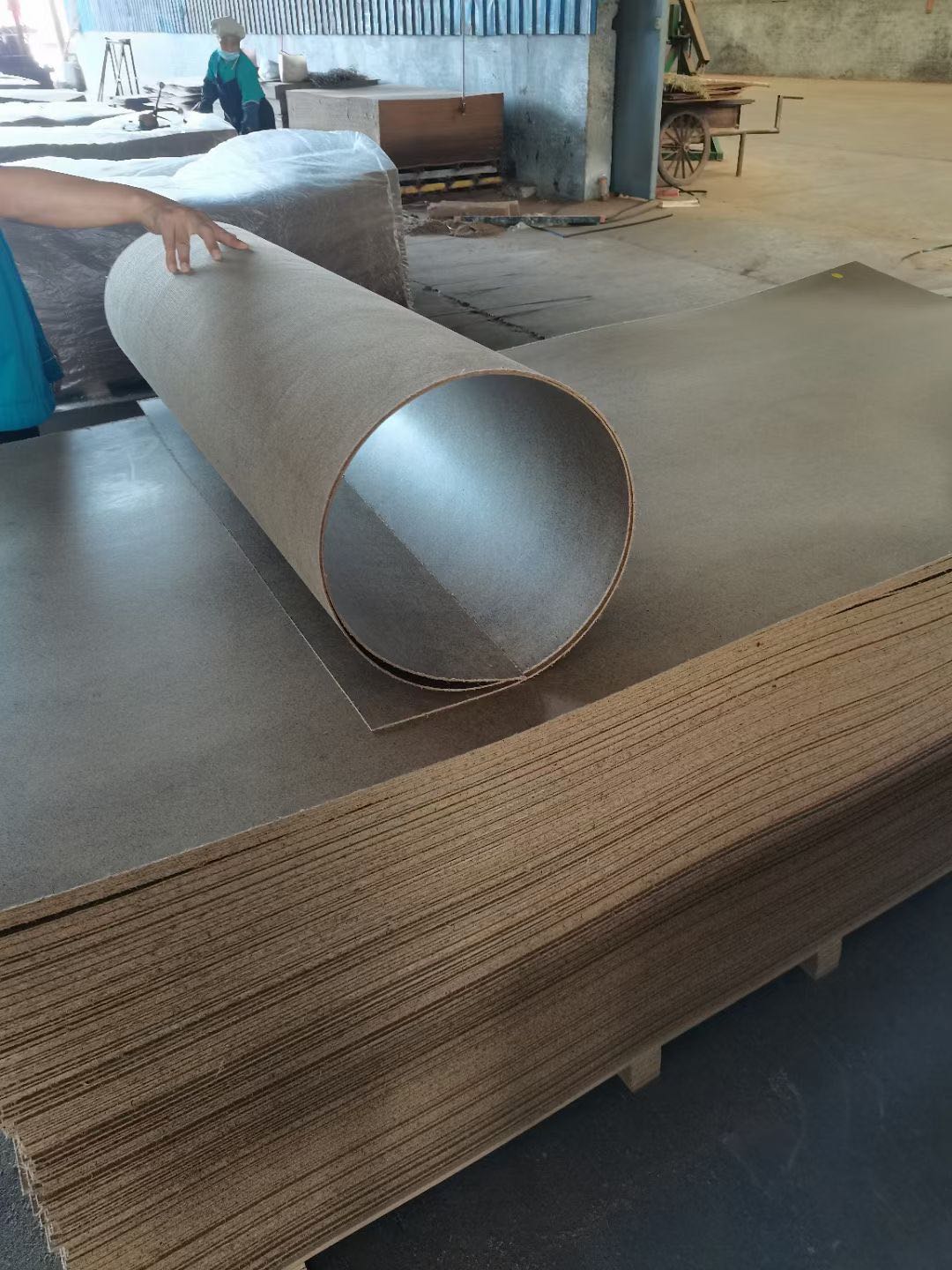 Fiber Board 1220X440mm Dark Brown Colour