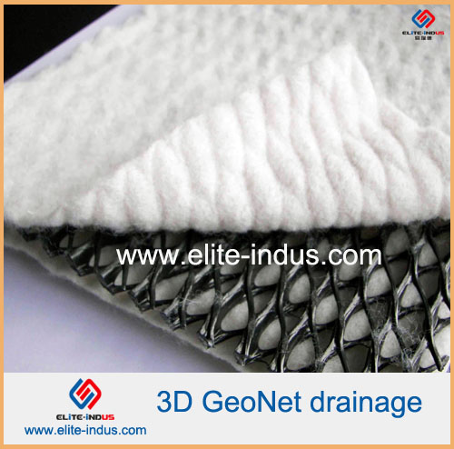 Geocompuesto tridimensional Geonet para drenaje