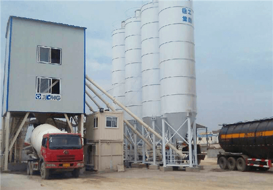 Fast Moving Mixing Plant