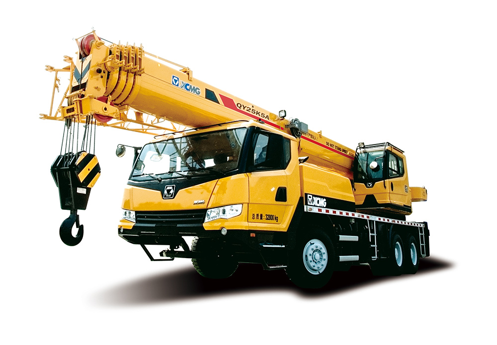 XCMG 25 ton mini lift mobile truck crane QY25K5A from ...
