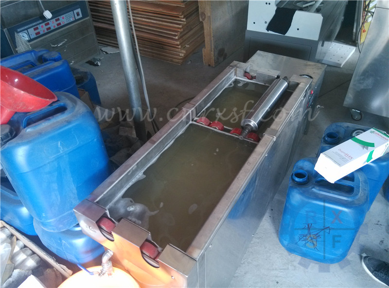 Máquina de la limpieza del rodillo del anilox de la impresión de la onda ultrasónica