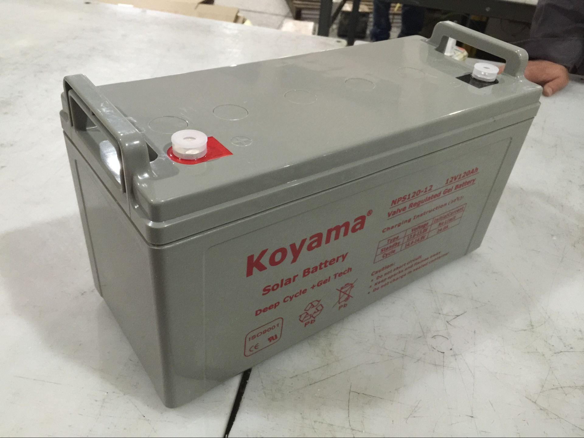 New 12V 120Ah Solar Gel Battery