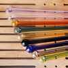 Reusable Straight Borosilicate Glass Straws 