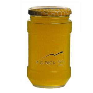 Logo Embossed Glass Jars with Lids