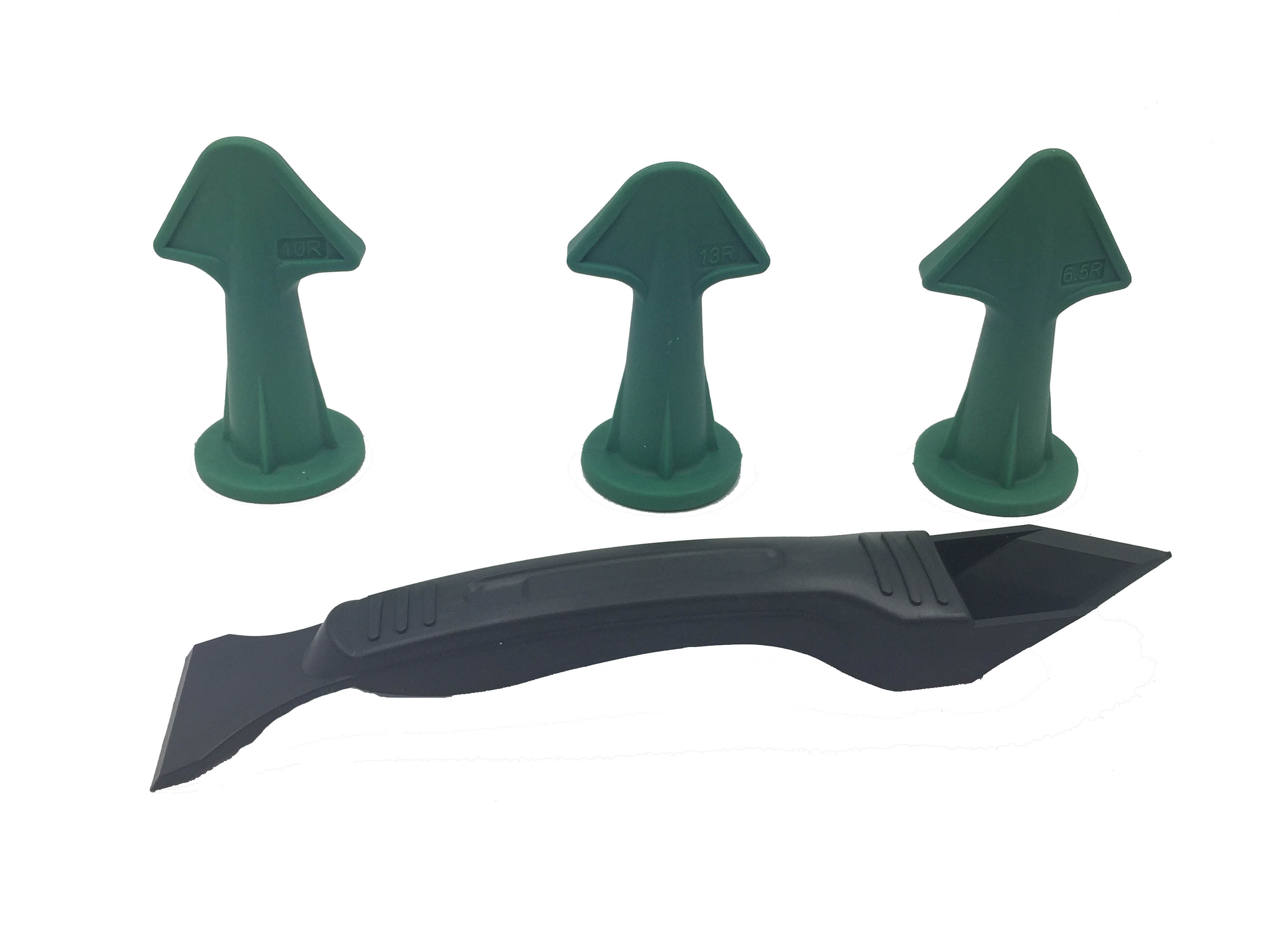 Boquilla del sellante del silicio más el raspador fijado (BC-P053)