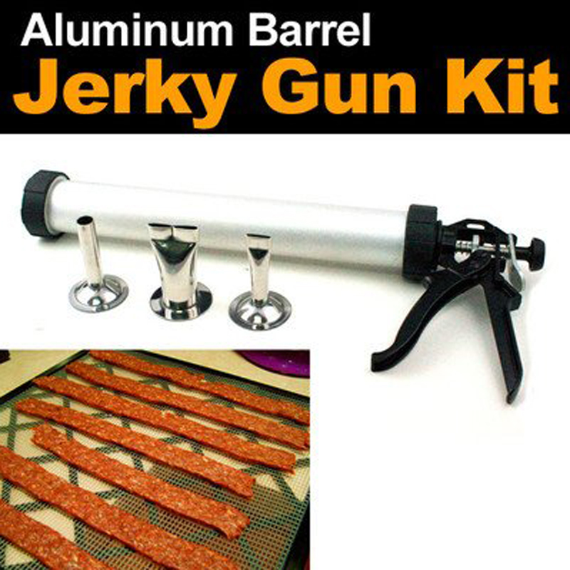 7Penn Beef Jerky Maker Shooter Set - 9in Plastic Jerky Making Kit for  Homemade Venison, Turkey, or Beef Strips or Sticks