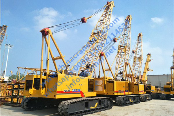 Customer order XCMG 55 ton crawler crane from us - Changzhou Yamar Group