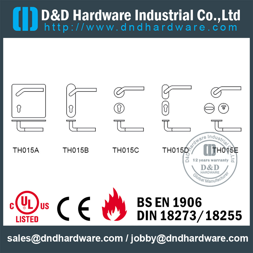 定制生产不锈钢管型拉手 - DDTH015