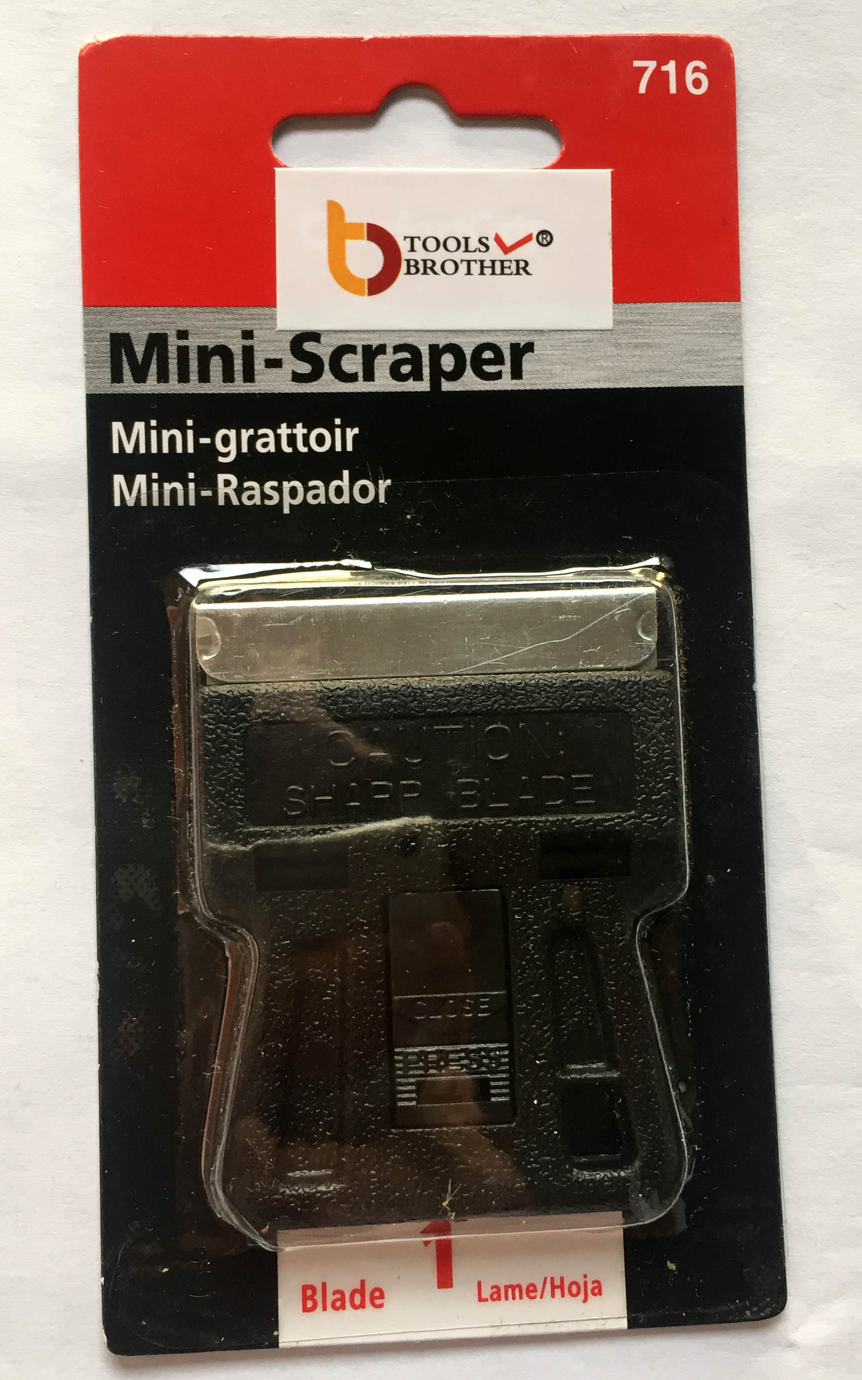 Original Mini Razor Scrapers 1pc per Set Mini Scraper with one Blade(BC ...