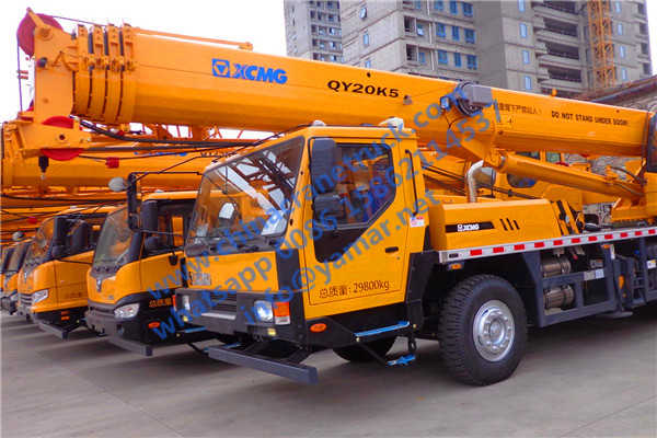 Xcmg Ton Truck Crane With Section Booms Changzhou Yamar Group