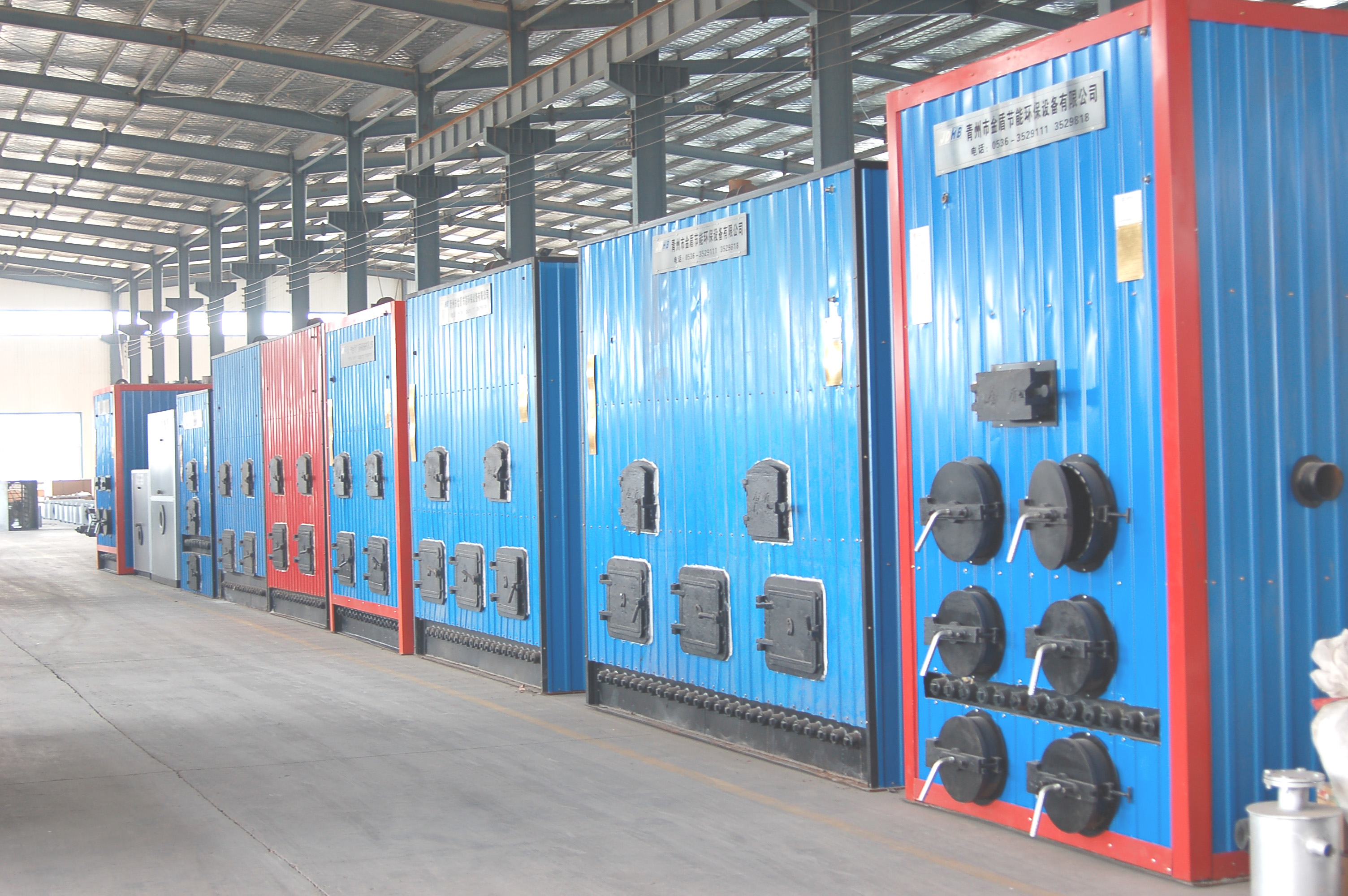 Automatic Oil burning hot water Boiler for poultry house