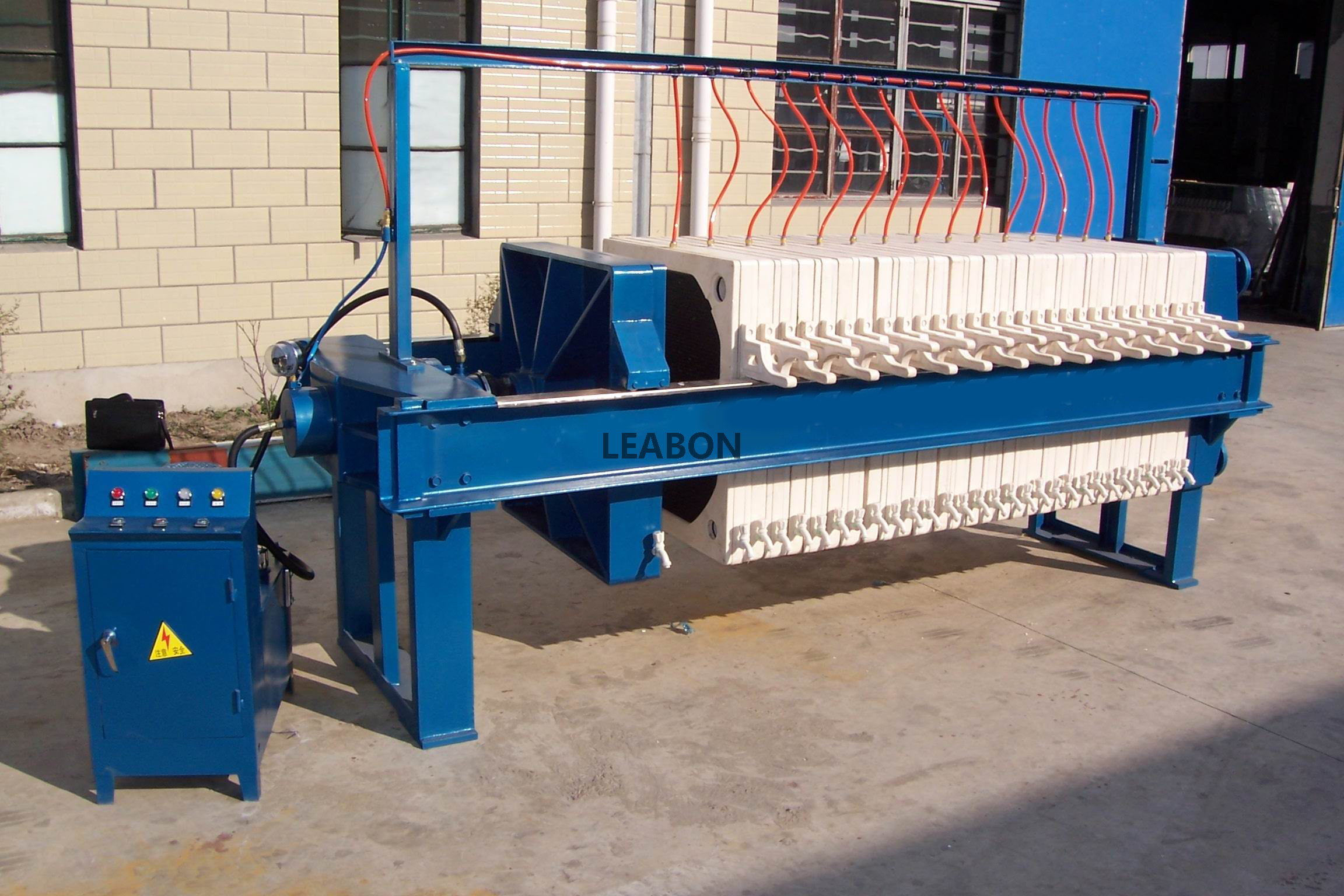 Hydraulic Solid and Liquid Separation Filter Press Machine