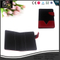 Red And Black Color PU leather A6 Note Book Cover