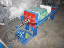 Mini Crude Enzyme Jack Screw Filter With Feeding Pump